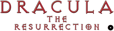 Dracula The Resurrection logo for Playstation